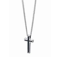 Fred Bennett Black Cross Pendant P3006