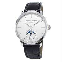 Frédérique Constant Gents Slim Line Black Leather Watch