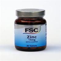 FSC Zinc 15mg with Copper 30 tablet
