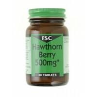 FSC Hawthorn Berry 500mg 30 tablet