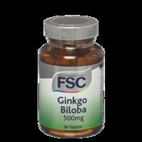 FSC Ginkgo Biloba 60 Tablets 500mg - 60 Tablets