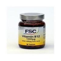 Fsc Vitamin B12 1000ug 30 tablet (1 x 30 tablet)