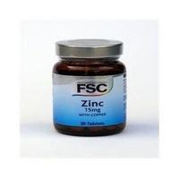 fsc zinc 15mg with copper 30 tablet 1 x 30 tablet