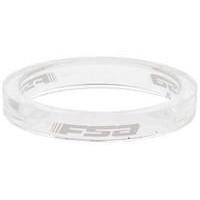 FSA 10mm Polycarbonate Headset Spacer - Pack of 10 | Clear/Other - 1.25 inch