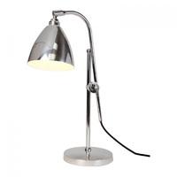 ft378 task polished aluminium table lamp