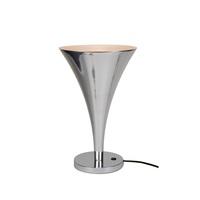 ft419 trump polished aluminium table lamp