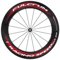 Fulcrum - Racing Speed XLR 80mm Carbon Tubular (Pr) Black/Red...
