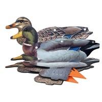 FUD Decoys 3D photo real - with ground spikes and hooks - pack of 6