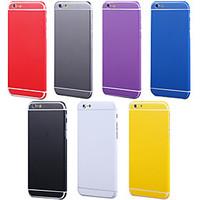 Full Body SideTopBackButton Pure Color Skin Sticker for iPhone 6 Plus(Assorted Colors)