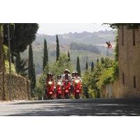 full day chianti tour by vespa scooter from san gimignano