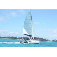 Full-Day Catamaran Cruise on BlueAlize to Ile-Aux-Cerfs from Trou d\'Eau Douce