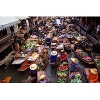 full day floating market grand palace and temple tour from bangkok