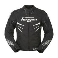 furygan skull lady jacket blackwhite