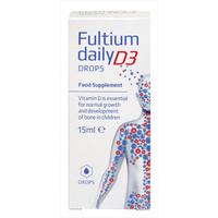 Fultium Daily D3 Drops Food Supplement 15ml