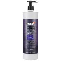 fudge clean blonde violet toning shampoo 1 litre