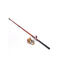 Fulang Fishing Pole with Carbon Handle for Boating Fishing 1.3m FP23