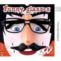 Funny Glasses Withmoving Eyebrowithtash Party Novelty Glasses Specs & Shades