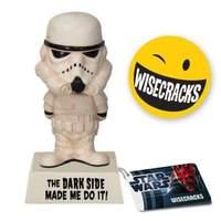 Funko - Bobble Head Star Wars Wisecracks Stormtrooper 15cm - 0830395025223