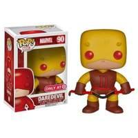 funko figurine marvel daredevil yellow exclu pop