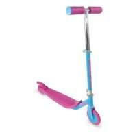 Funbee Two Wheel Scooter With Rear Brake And Adjustable Handlebars Blue/pink (ofun66-f)