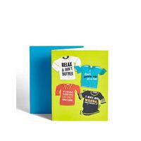 Fun T-shirts Birthday Card