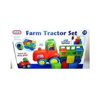 Fun Time Farm Tractor Set With Alphabet Blocks Age 18 Months