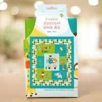 fusible applique quilt kit safari fun 361336