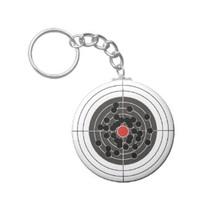 Fun - Keyring Target (in 4cm x 9 Cm)