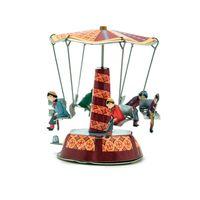 Funfair Carousel Tin Toy