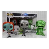 funko jack skellington sally oogie boogie metallic pop vinyl