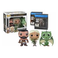 Funko Khal, Khaleesi And Rhaegal (Amazon Exclusive 3 Pack) Pop! Vinyl