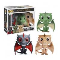 Funko Drogon, Rhaegal And Viserion 3 Pack (Hbo Exclusive) Pop! Vinyl