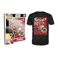 Funko M-Star Wars Pop! Tee The Rebel Alliance Needs You Pop! Tees