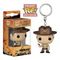 Funko Bloody Rick Grimes Keyring Pop! Keychain