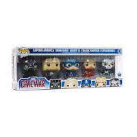 Funko Captain America/Iron Man/Agent 13/Black Panther/Crossbones Pop! Vinyl