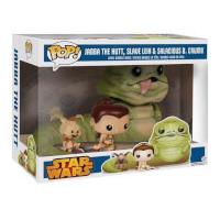 Funko Jabba The Hutt, Slave Leia & Salacious B. Crumb Pop! Vinyl