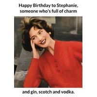 Full of Charm | Funny Personalised Card