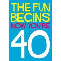 Fun 40 | Birthday Card
