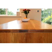 full stave premium oak worktop 38mm by 950mm by 3000mm