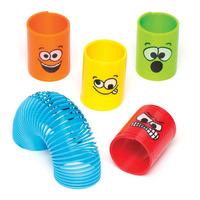 Funny Faces Mini Springs (Pack of 6)