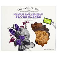 fudges dark chocolate florentines