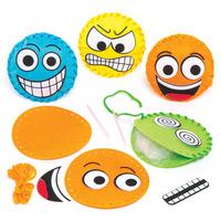 funny face mini cushion sewing kits pack of 4