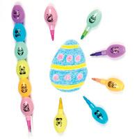 Funky Face Egg Pop-a-Crayons (Pack of 24)