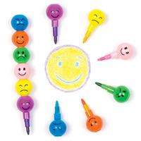Funky Face Pop-a-Crayons (Pack of 30)