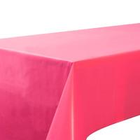 Fuchsia Plastic Party Table Cover