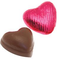 Fuchsia Chocolate Hearts