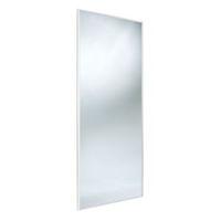 Full Length Mirror White Sliding Wardrobe Door (H)2220 mm (W)914 mm