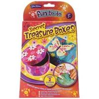 Fun To Do Secret Treasure Boxes Craft Set