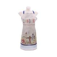 Fun Kitchen Apron - London Icons Design