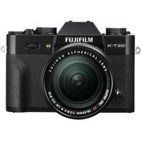 Fujifilm Finepix X-T20 Digital Cameras with 18-55mm f/2.8-4 R LM OIS Lens - Black